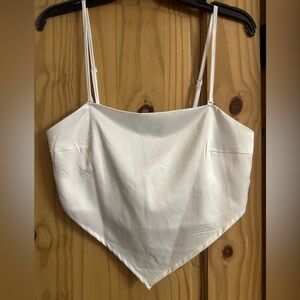 Streetwear Society Cream Satin Camisole
